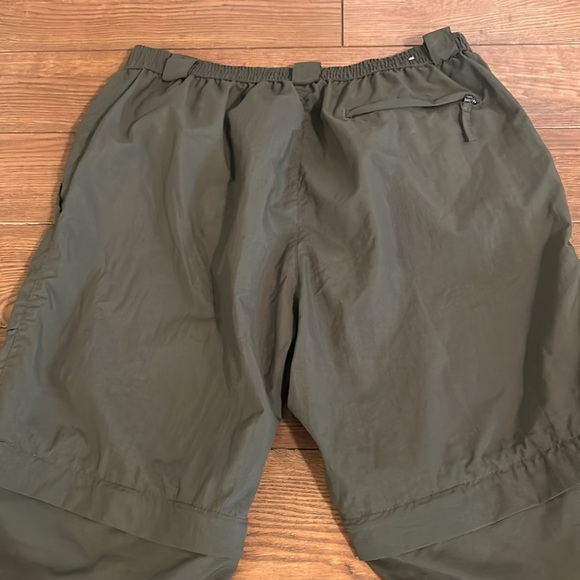 Men's Olive Green Cargo Pants - Picture 3 of 11